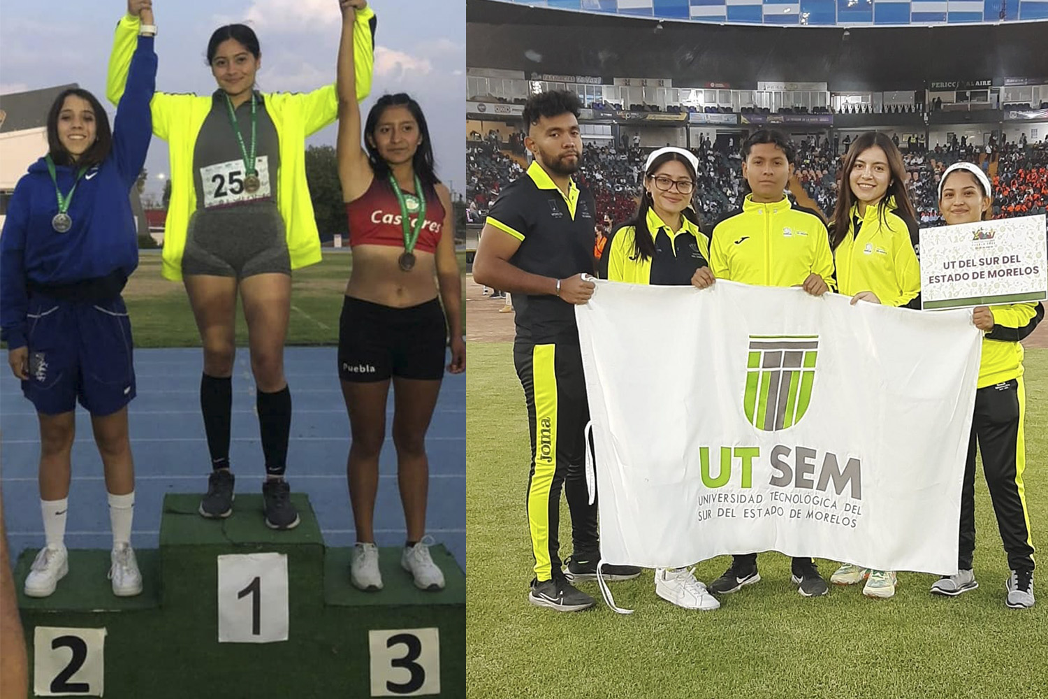 SE POSICIONA LA UTSEM CON DOS MEDALLAS DE ORO Y UN BRONCE EN MEDALLERO DEL XXV ENCUENTRO NACIONAL DEPORTIVO Y CULTURAL DE UNIVERSIDADES TECNOLÓGICAS